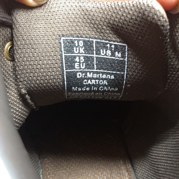 Dr Martens Cartor Lace-Up Leather Boots Mens - Picture 4 of 4